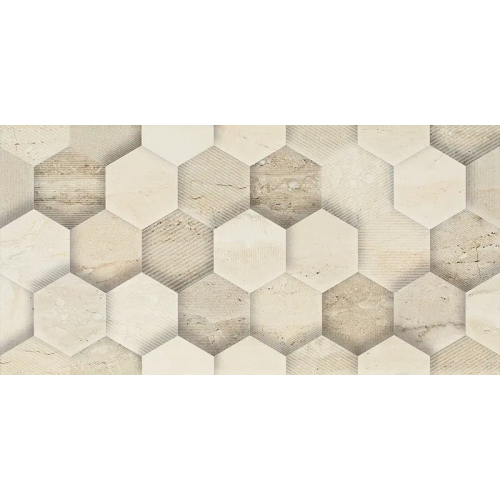 Коллекция Paradyz Sunlight/Sun Sunlight Stone Beige Dekor Geometryk плитка настенная