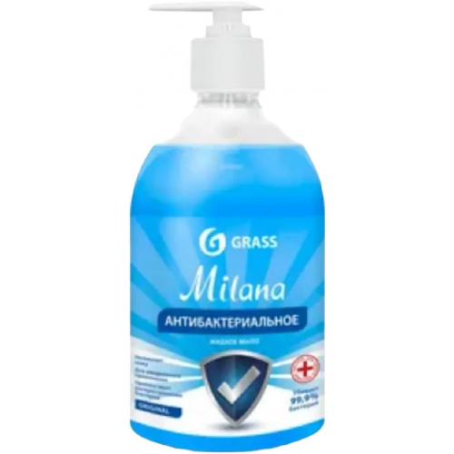 Мыло жидкое антибактериальное Grass Milana 1 л