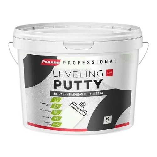 Выравнивающая шпатлевка Parade Professional S20 Leveling Putty 16 кг