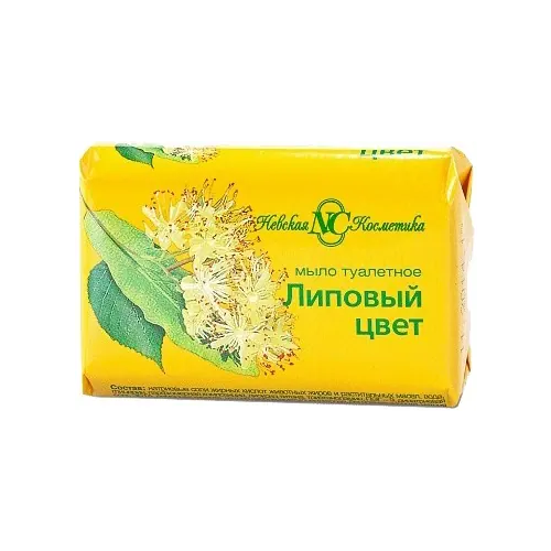 Мыло туалетное Невская Косметика Липовый Цвет 90 г