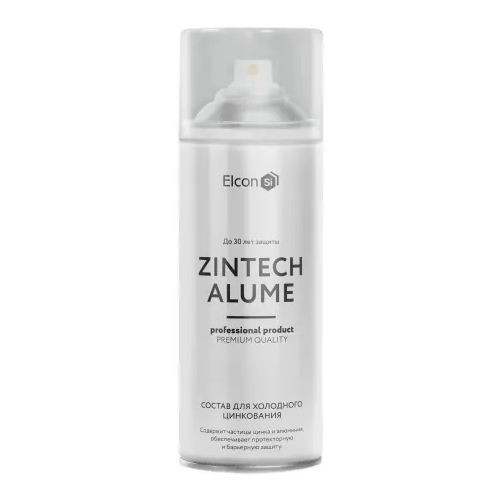 Состав для холодного цинкования Elcon Zintech Alume 520 мл
