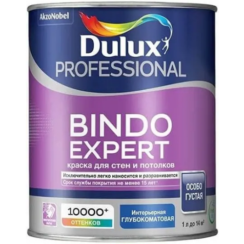 Краска для стен и потолков Dulux Professional Bindo Expert 1 л белая