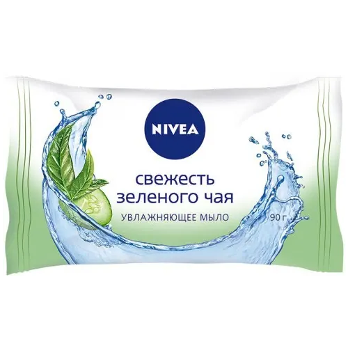 Мыло увлажняющее Нивея Свежесть Зеленого Чая 90 г