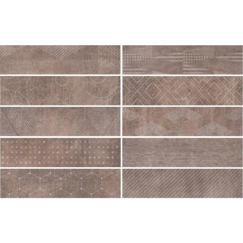 Коллекция Cir Docklands Freeport Mix Brown 1047176 плитка напольная