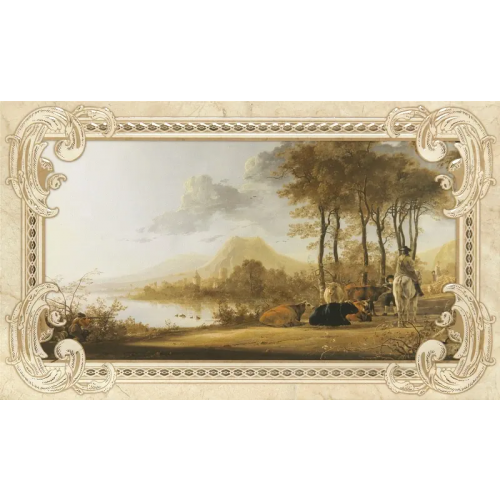 Коллекция Gracia Ceramica Rotterdam Rotterdam Beige Decor 01 декор