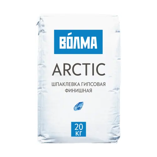 Шпаклевка гипсовая финишная Волма Arctic 20 кг