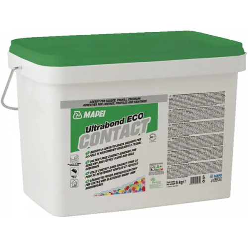 Клей для настенных и напольных покрытий Mapei Ultrabond Eco Contact 5 кг