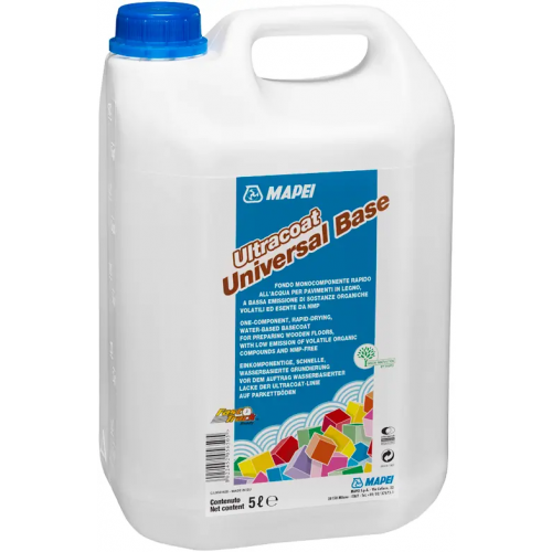 Быстросохнущая грунтовка на водной основе Mapei Ultracoat Universal Base 5 л