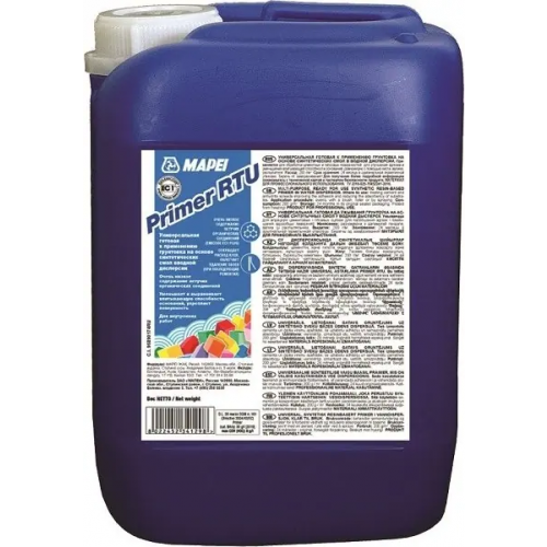 Универсальная готовая к применению грунтовка Mapei Primer RTU 10 кг