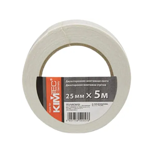 Двусторонняя монтажная пеновая лента Kim Tec 25*5 м