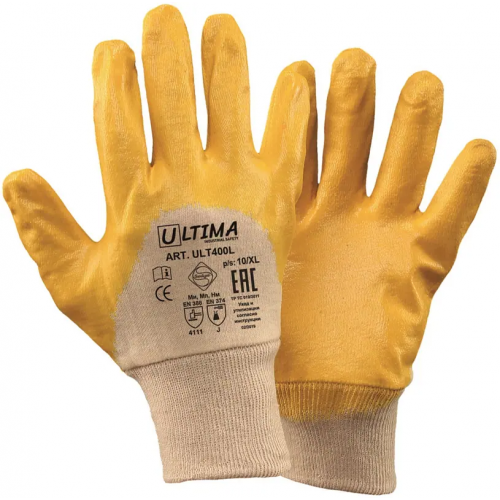 Перчатки х/б Ultima 400L 10/XL