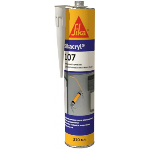 Акриловый герметик Sika cryl 107 310 мл