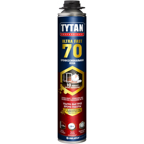 Профессиональная пена Титан Professional Ultra Fast 70 870 мл