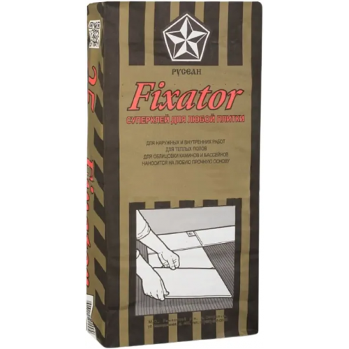 Суперклей для любой плитки Русеан Fixator 5 кг