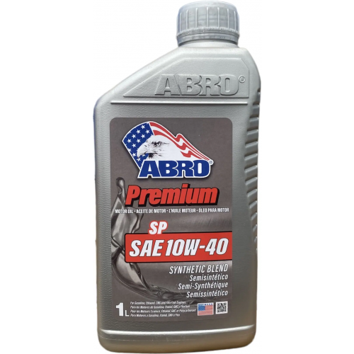 Масло моторное полусинтетическое Abro Premium SAE 10W 40 1 л