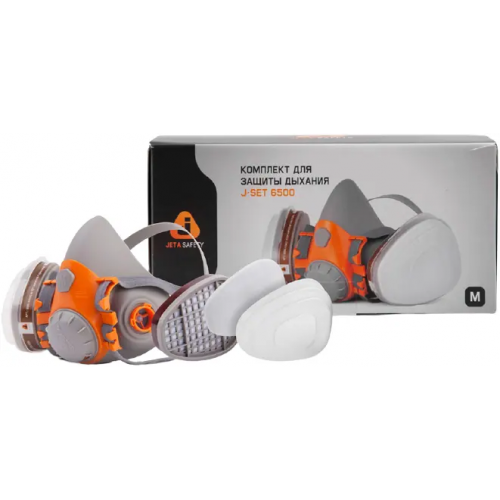Многоразовая полумаска с клапаном Jeta Safety J Set 6500 M