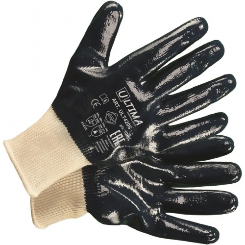 Перчатки трикотажные Ultima Premium 10/XL полиэстер, хлопок