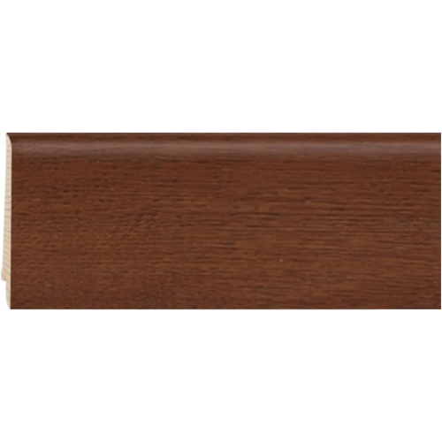 Плинтус шпонированный Tarkett African Mahogany 80 мм/20 мм красно коричневый