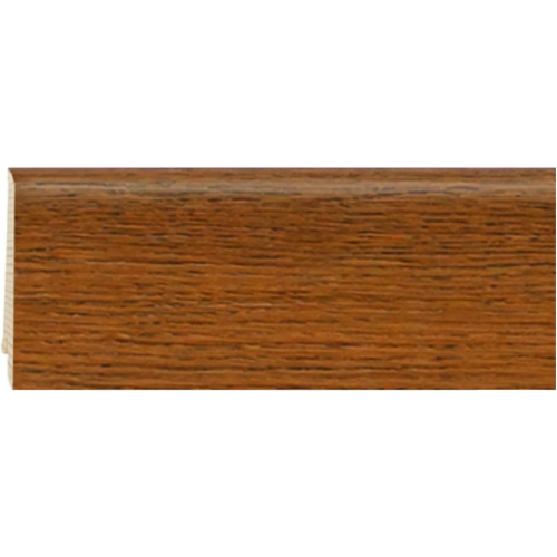 Плинтус шпонированный Tarkett Oak Lava 80 мм/20 мм красно коричневый