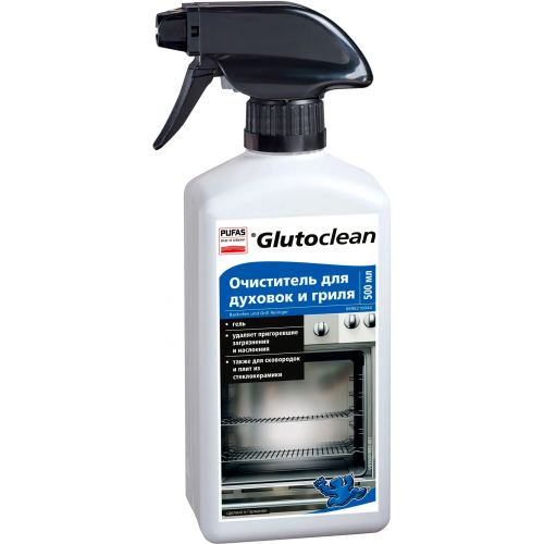 Очиститель для духовок и гриля Пуфас Glutoclean Backofen und Grill Reiniger 500 мл