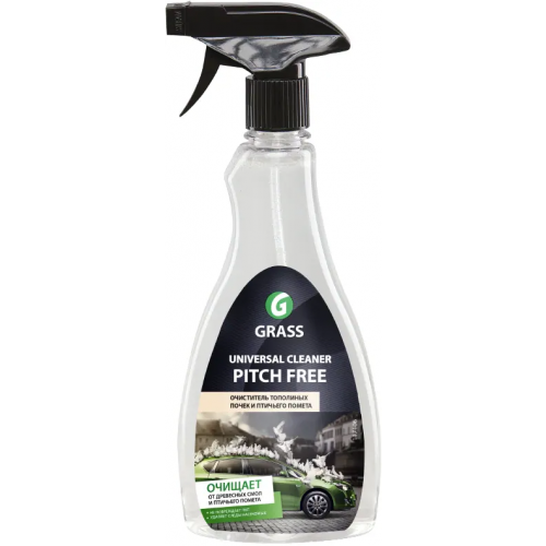 Очиститель тополиных почек и птичьего помета Grass Universal Cleaner Pitch Free 500 мл
