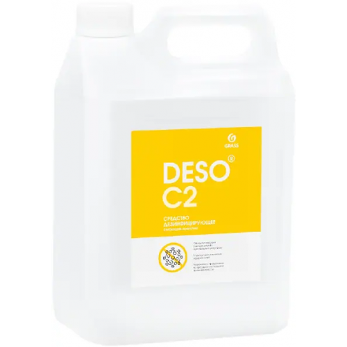 Дезинфицирующее средство с моющим эффектом Grass Deso C2 Клининг 5 л
