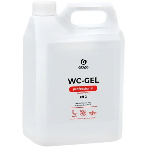 Чистящее средство для санитарных узлов Grass Professional WC Gel 5.3 кг