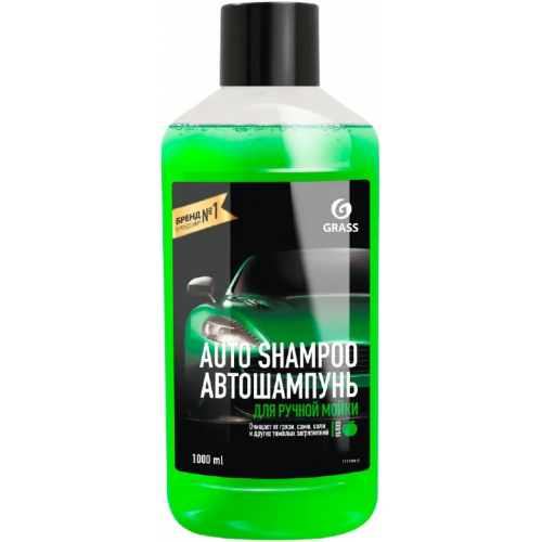 Автошампунь для ручной мойки Grass Auto Shampoo 1 л зеленый