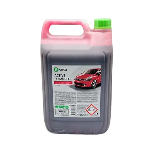 Средство для бесконтактной мойки автомобиля Grass Professional Active Foam Red 5.8 кг