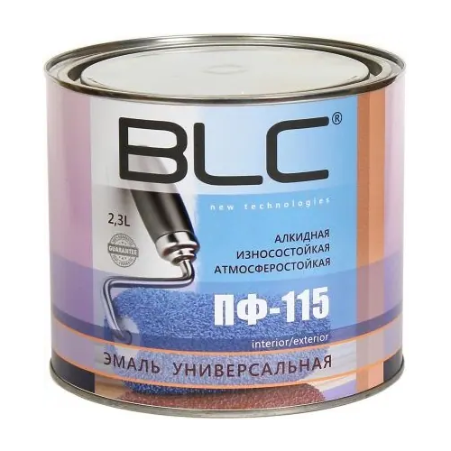 Эмаль универсальная быстросохнущая Belcolor BLC ПФ 115 1.8 кг синяя