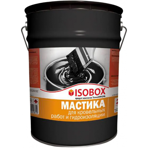 Мастика кровельная гидроизоляционная Технониколь Isobox 20 кг