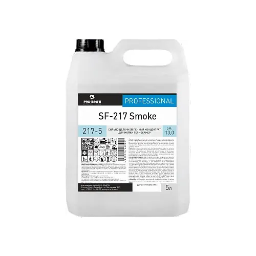 Сильнощелочной пенный концентрат для мойки термокамер Pro-Brite SF 217 Smoke 5 л