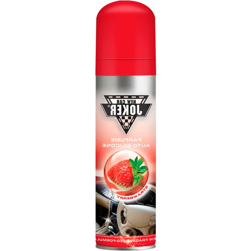 Полироль для пластика Joker Parfume Auto Silicone 200 мл клубника