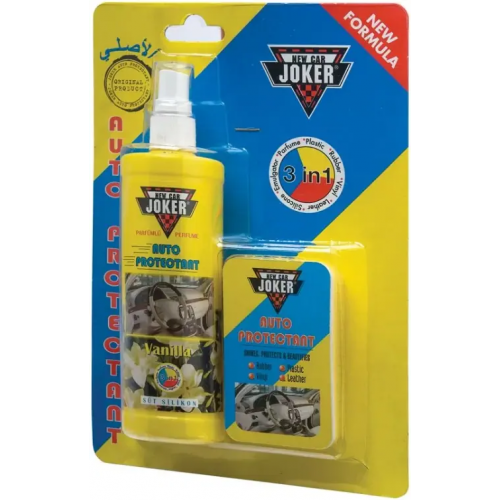 Защитный полироль с губкой Joker Auto Proteotant 3 in 1 250 мл ваниль