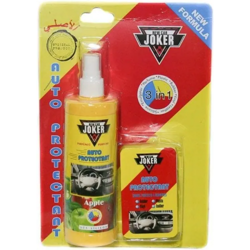 Защитный полироль с губкой Joker Auto Proteotant 3 in 1 250 мл яблоко