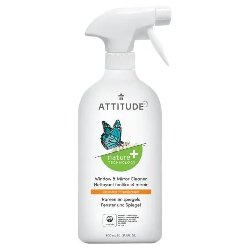 Очиститель для стекол и зеркал Attitude Window & Mirror Citrus Zest 800 мл