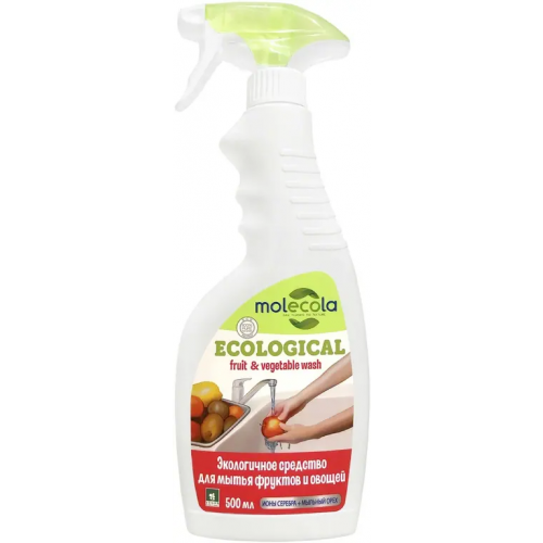 Экологичное средство для мытья фруктов и овощей Molecola Ecological Fruit & Vegatable Wash 500 мл