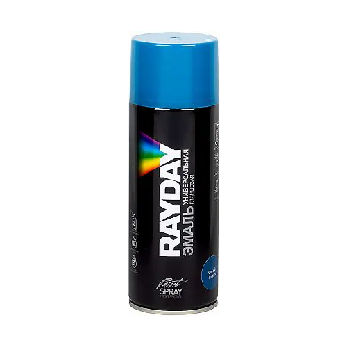 Эмаль универсальная глянцевая Rayday Paint Spray Professional 520 мл синяя