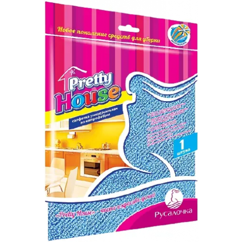Салфетка универсальная Русалочка Pretty House 1 салфетка
