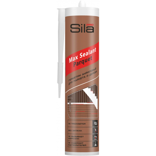 Герметик для паркета Sila Pro Max Sealant Parquet 290 мл махагон