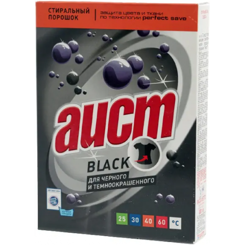 Стиральный порошок для черного и темноокрашенного Аист Black 400 г