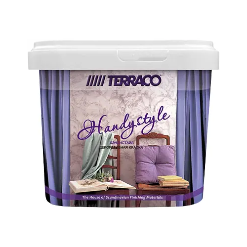Покрытие полупрозрачное тонировочное перламутровое Terraco Handystyle 1 кг HS 1019