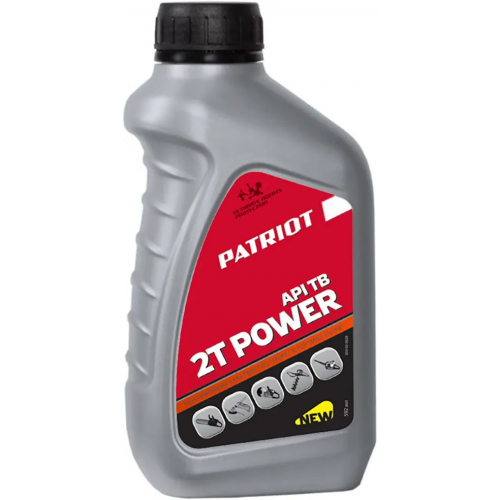 Масло моторное минеральное Патриот Power Active 2T API TB 946 мл