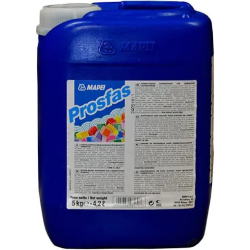 Укрепляющая пропитка для цементных оснований Mapei Prosfas 5 кг