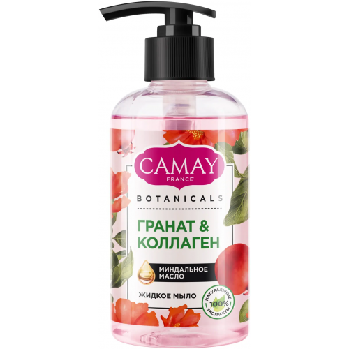 Мыло жидкое Camay France Botanicals Гранат & Коллаген 280 мл