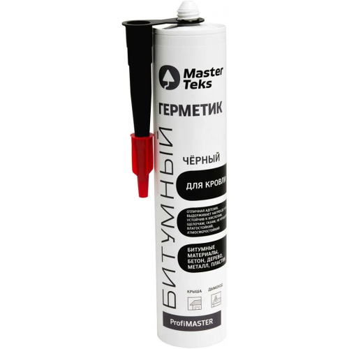 Герметик битумный для кровли Masterteks Profimaster 260 мл
