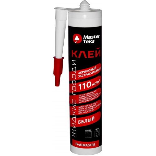 Клей акриловый экстрасильный Masterteks Profimaster 528 г