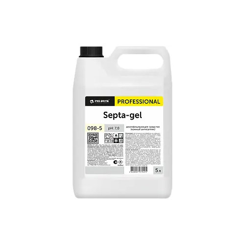 Дезинфицирующее средство кожный антисептик Pro-Brite Septa Gel 5 л