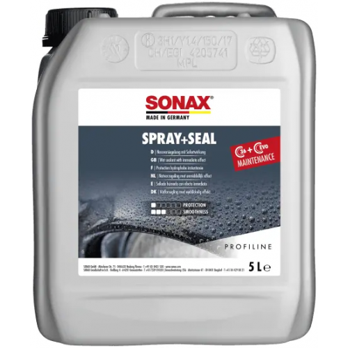 Быстрый блеск Sonax Profiline Spray & Seal 5 л
