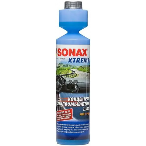 Концентрат стеклоомывателя Sonax Xtreme Nano Prо 1:100 250 мл